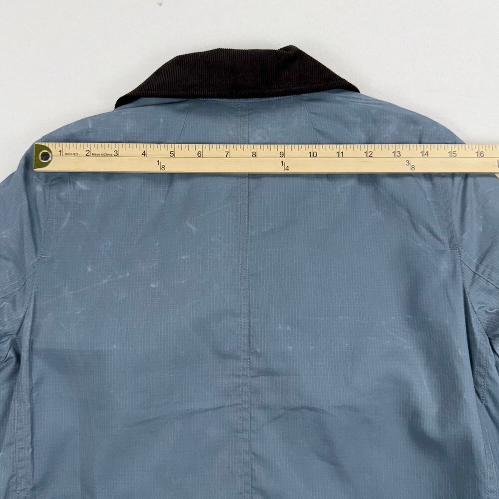 J Crew Women's Short Barn Jacket English Ripstop Cotton XXS Coastal Blue - Picture 15 of 16
